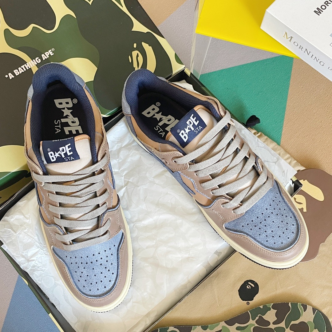Men Women B*ape sta low Top Sneaker