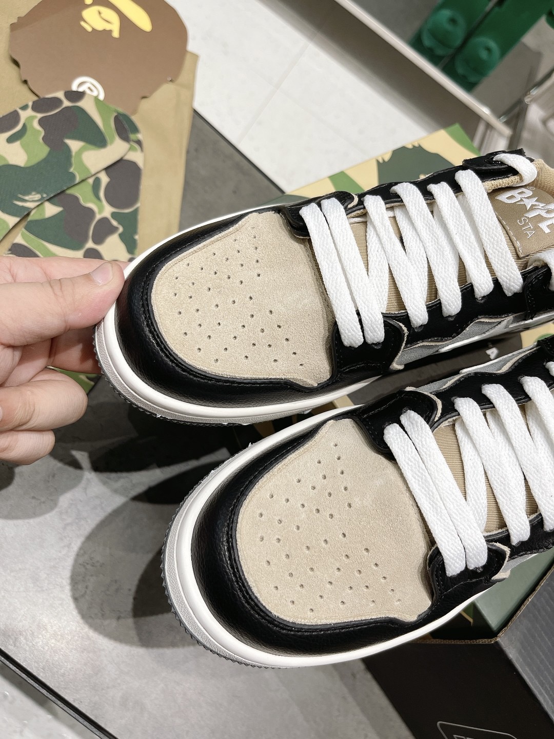 Men Women B*ape sta low Top Sneaker