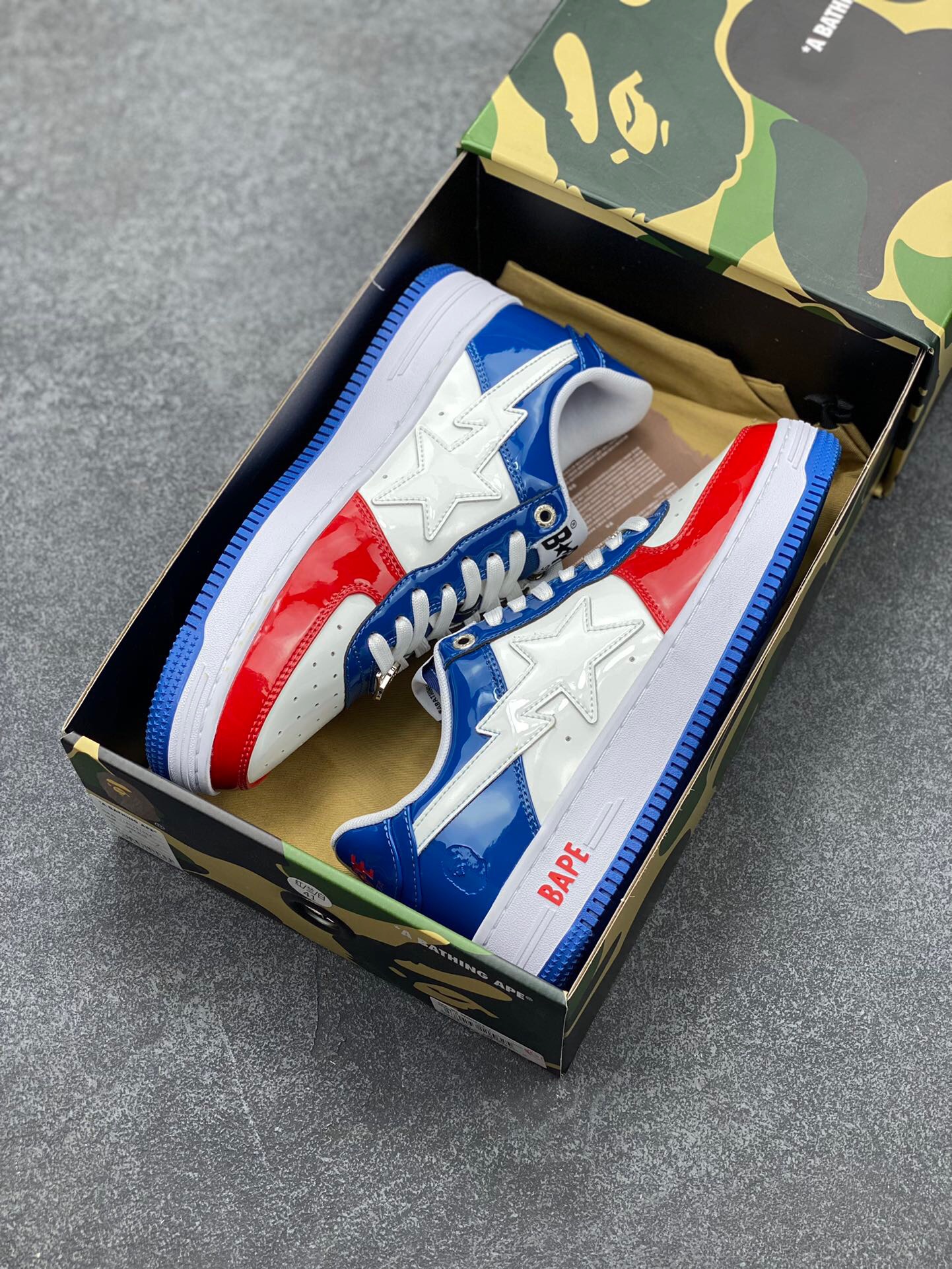 Men Women B*ape sta to low Top Sneaker