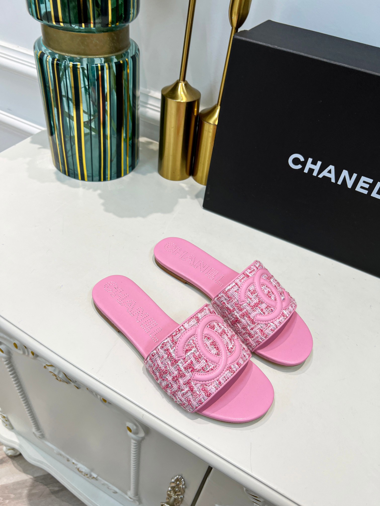 Women C*hanel Top Sandals