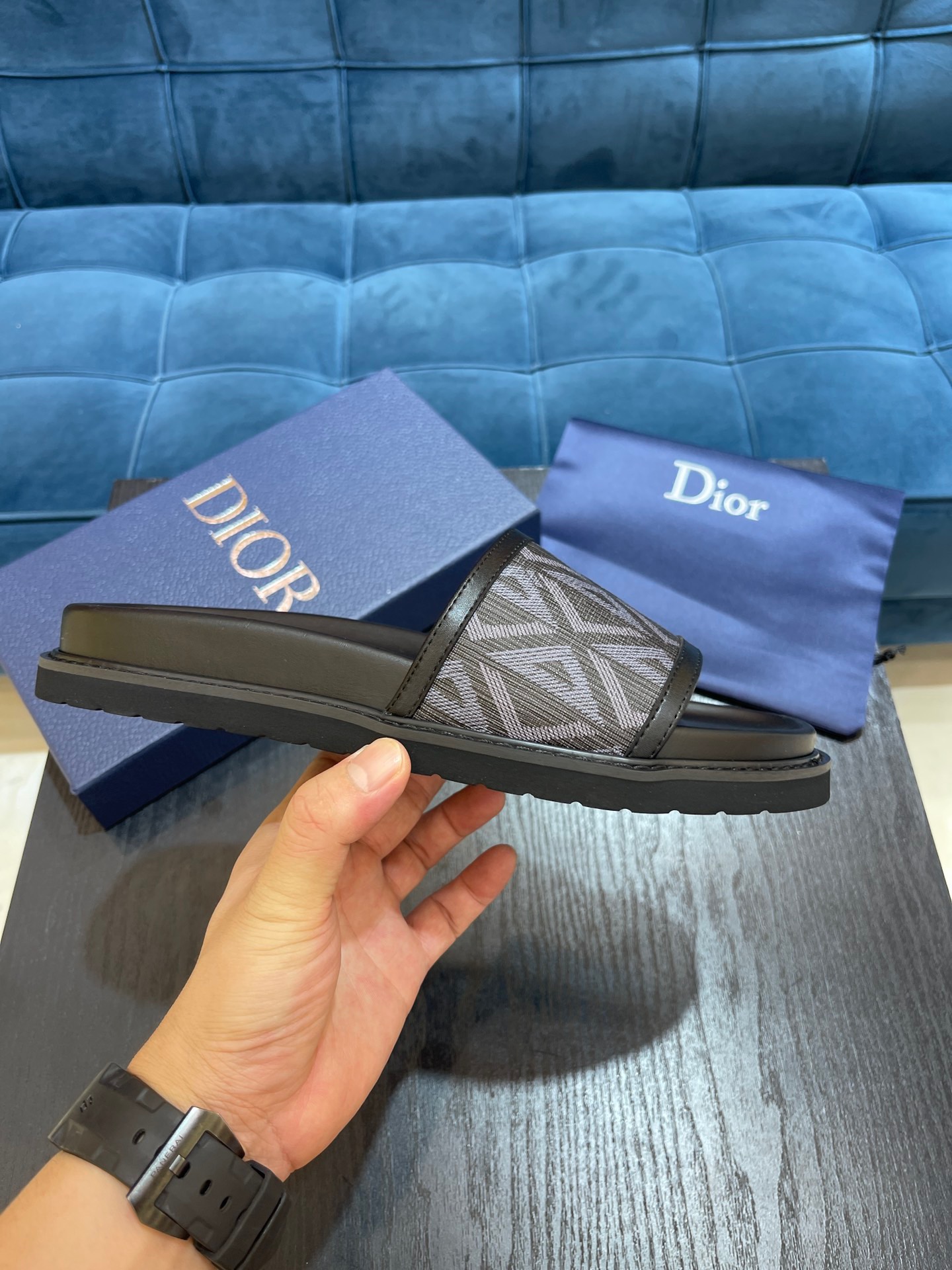 Men D*ior Top Quality slippers