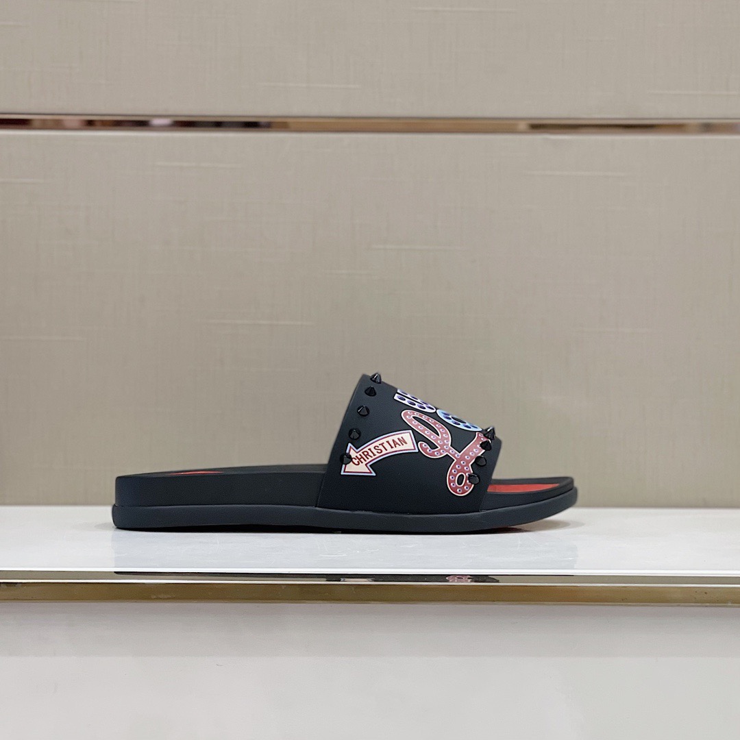 Men C*hristian L*ouboutin Top Quality slippers