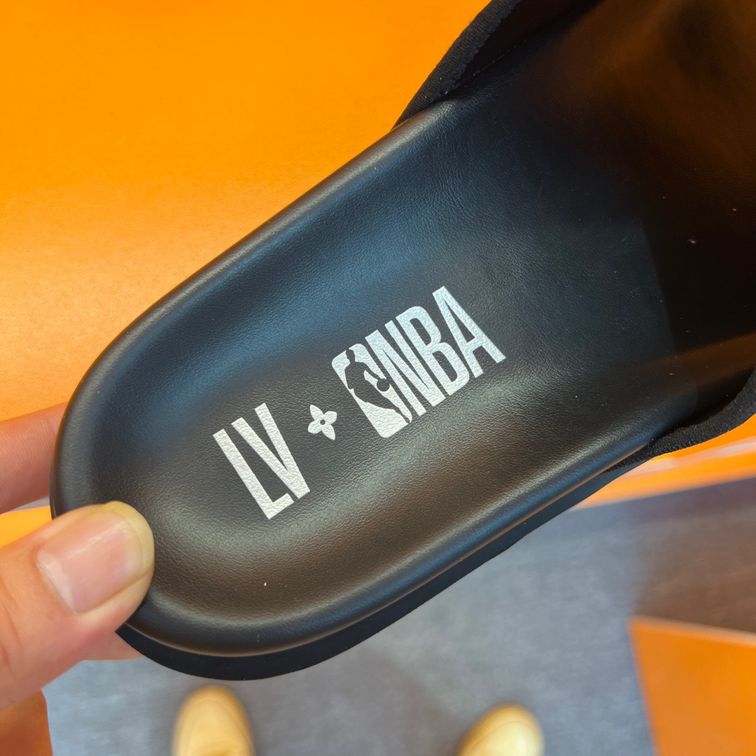 Men L*ouis V*uitton Top Slippers