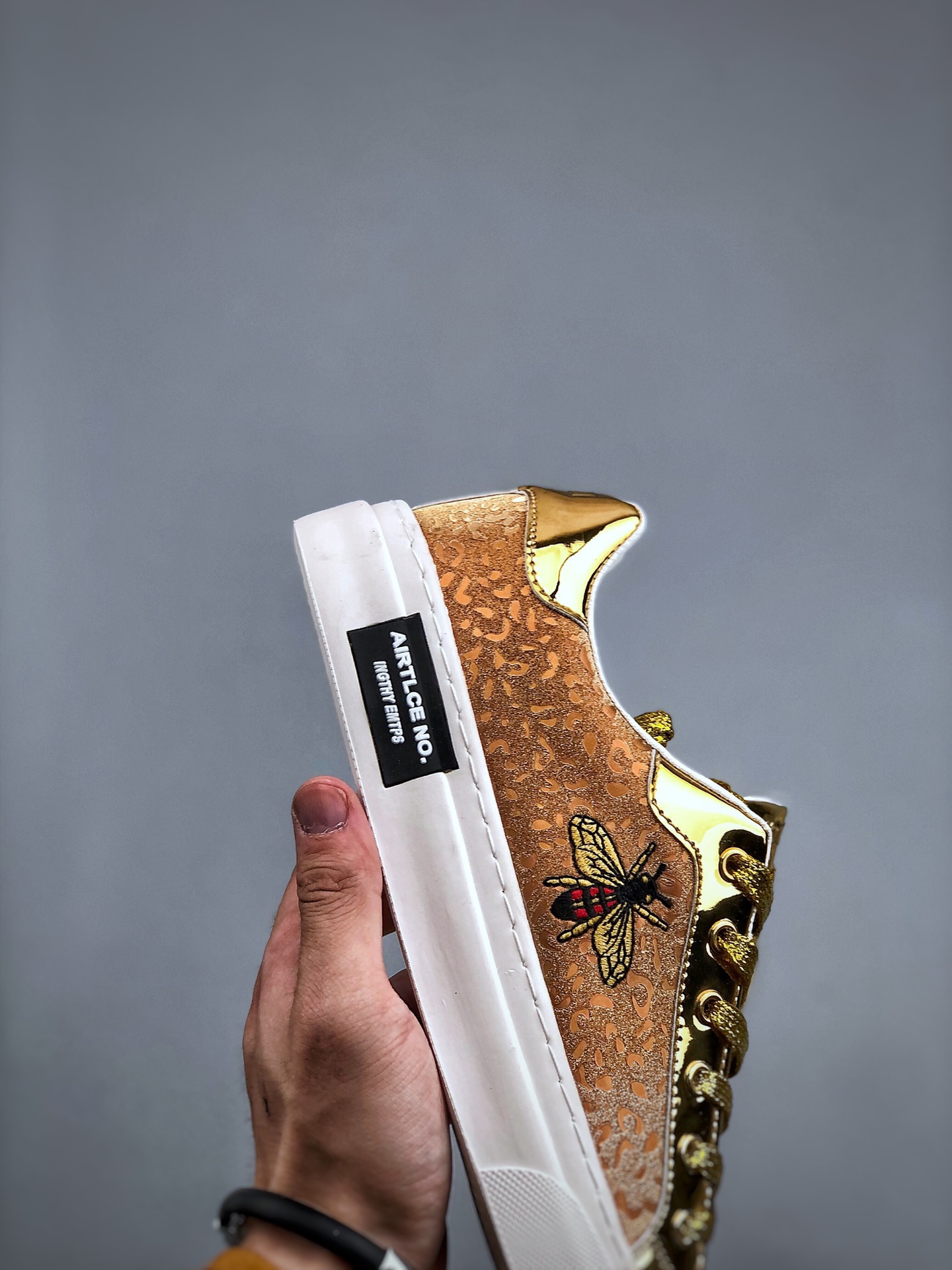 Men G*ucci Top Sneaker