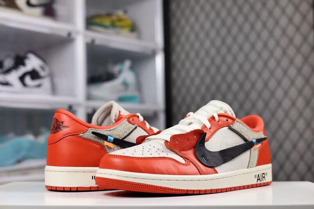 O*ff-W*hite x Air Jordan 1 Low OG GOAT LOWS AJ1