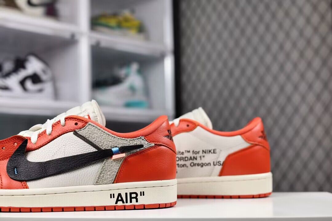 O*ff-W*hite x Air Jordan 1 Low OG GOAT LOWS AJ1