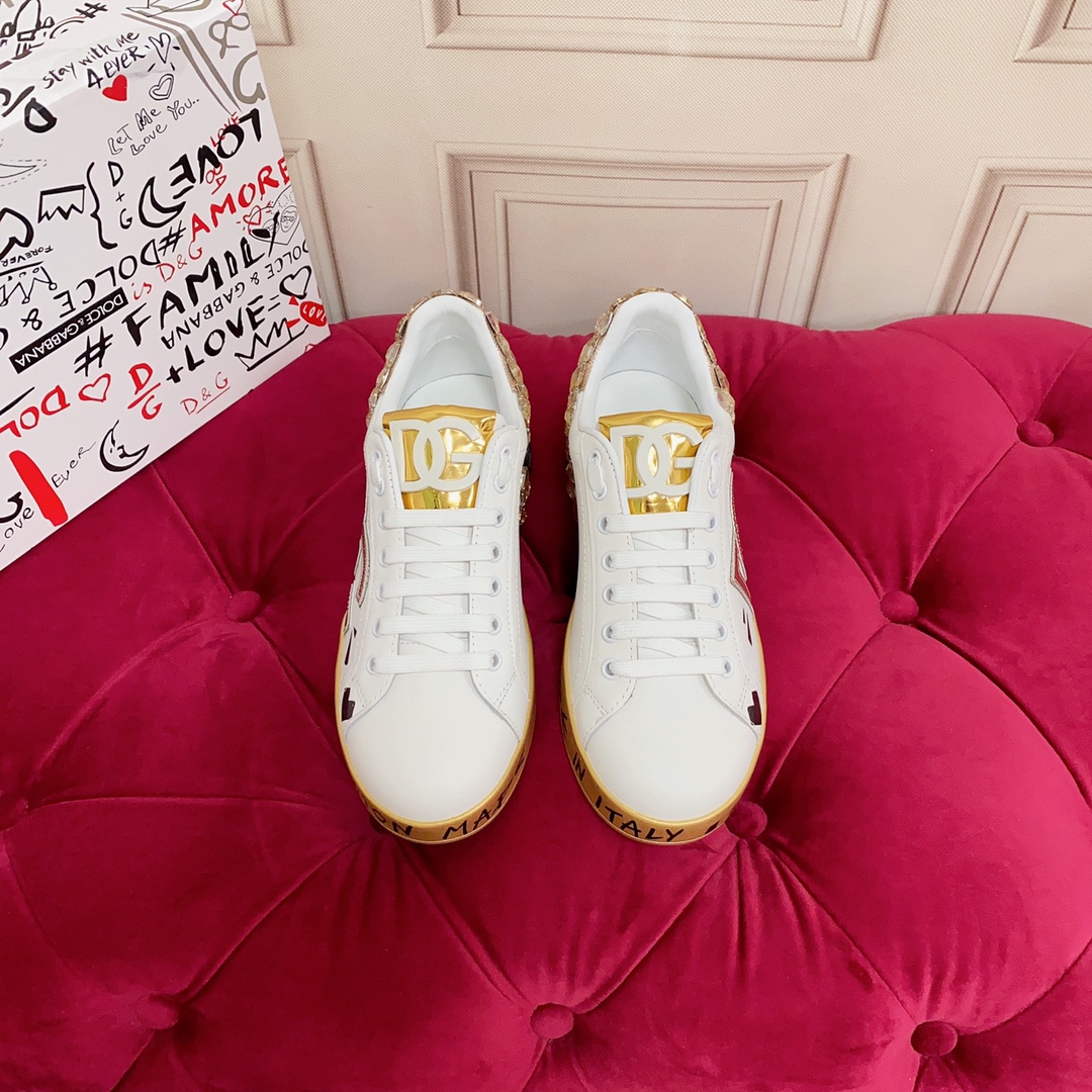 Men Women D*G Top Sneakers