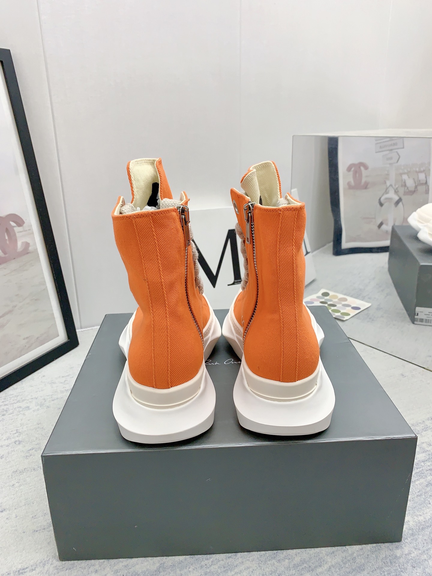 Men Women R*ick O*wens Top Sneaker