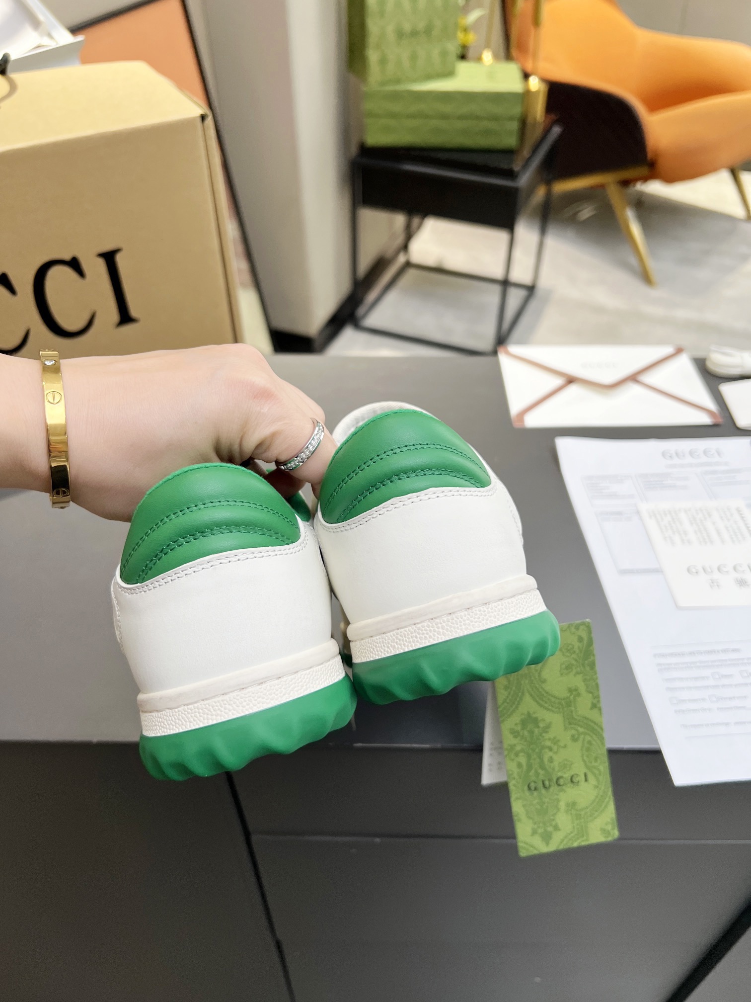 Men Women G*ucci Top Sneaker