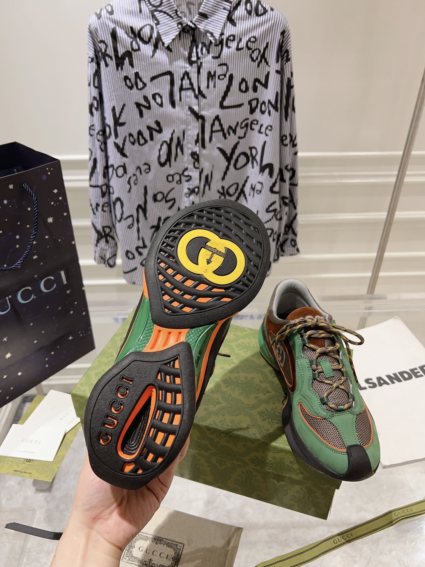 Men Women G*ucci Top Sneaker