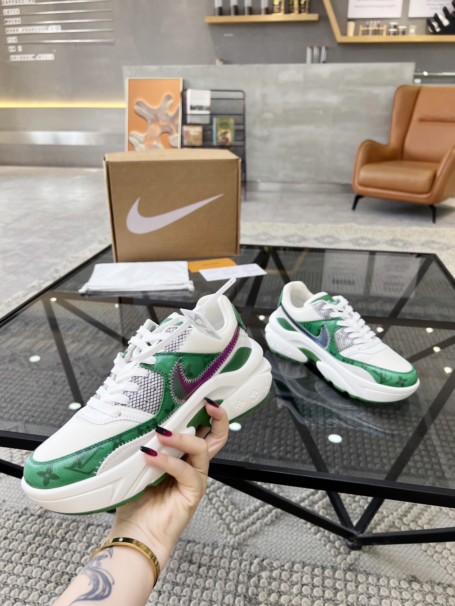 Men L*ouis V*uitton x NIKE Sneakers Maikesneakers