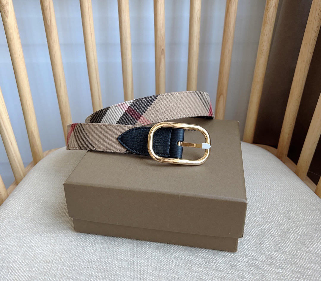 B.urberrry Belts Top Quality 30MM