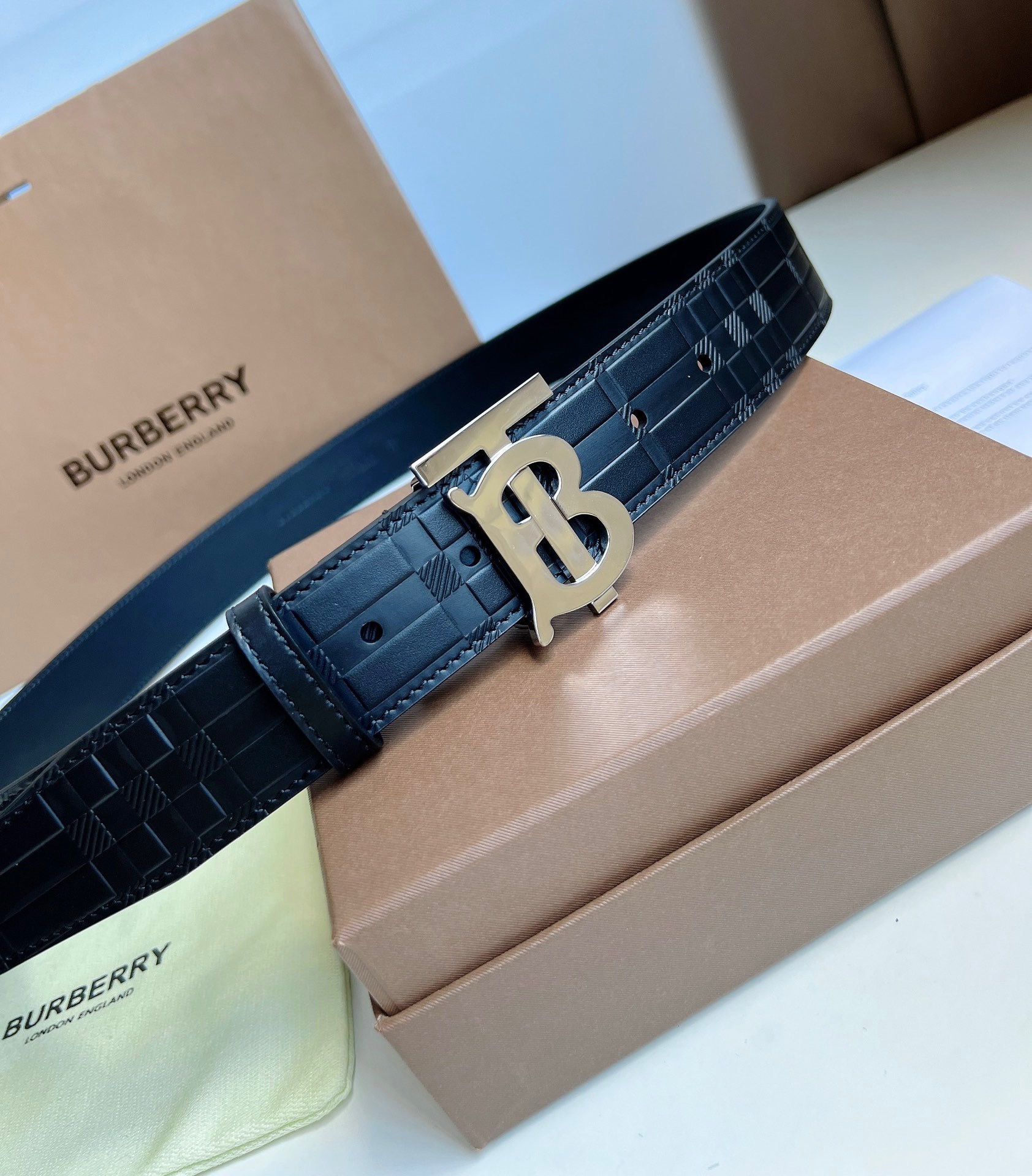 B.urberrry Belts Top Quality 35MM