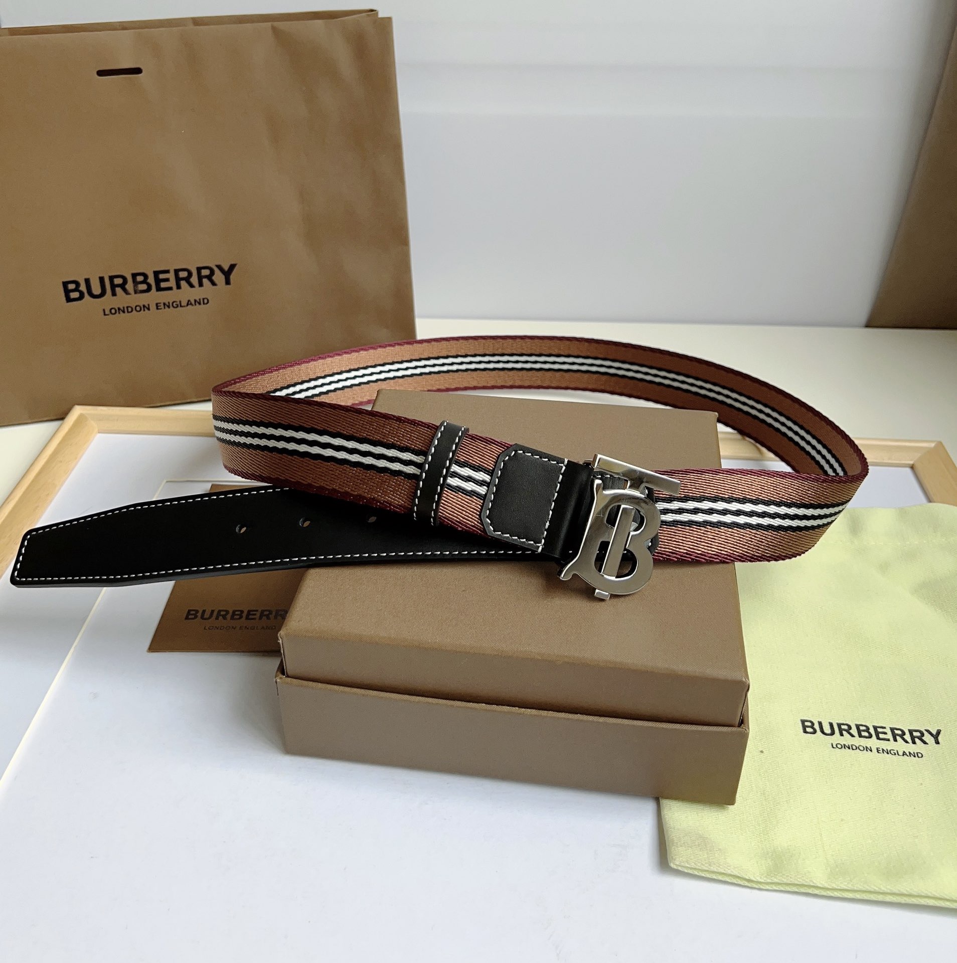 B.urberrry Belts Top Quality 35MM