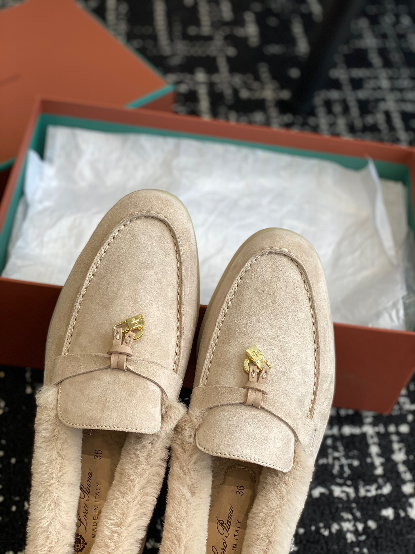 Women L*oro P*iana Top Loafer （）