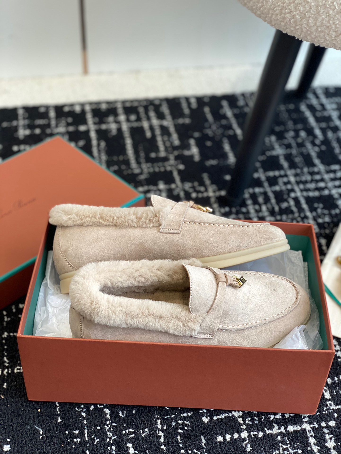 Women L*oro P*iana Top Loafer （）