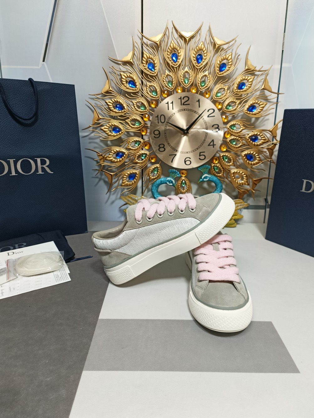 Men Women D*ior Top Sneaker