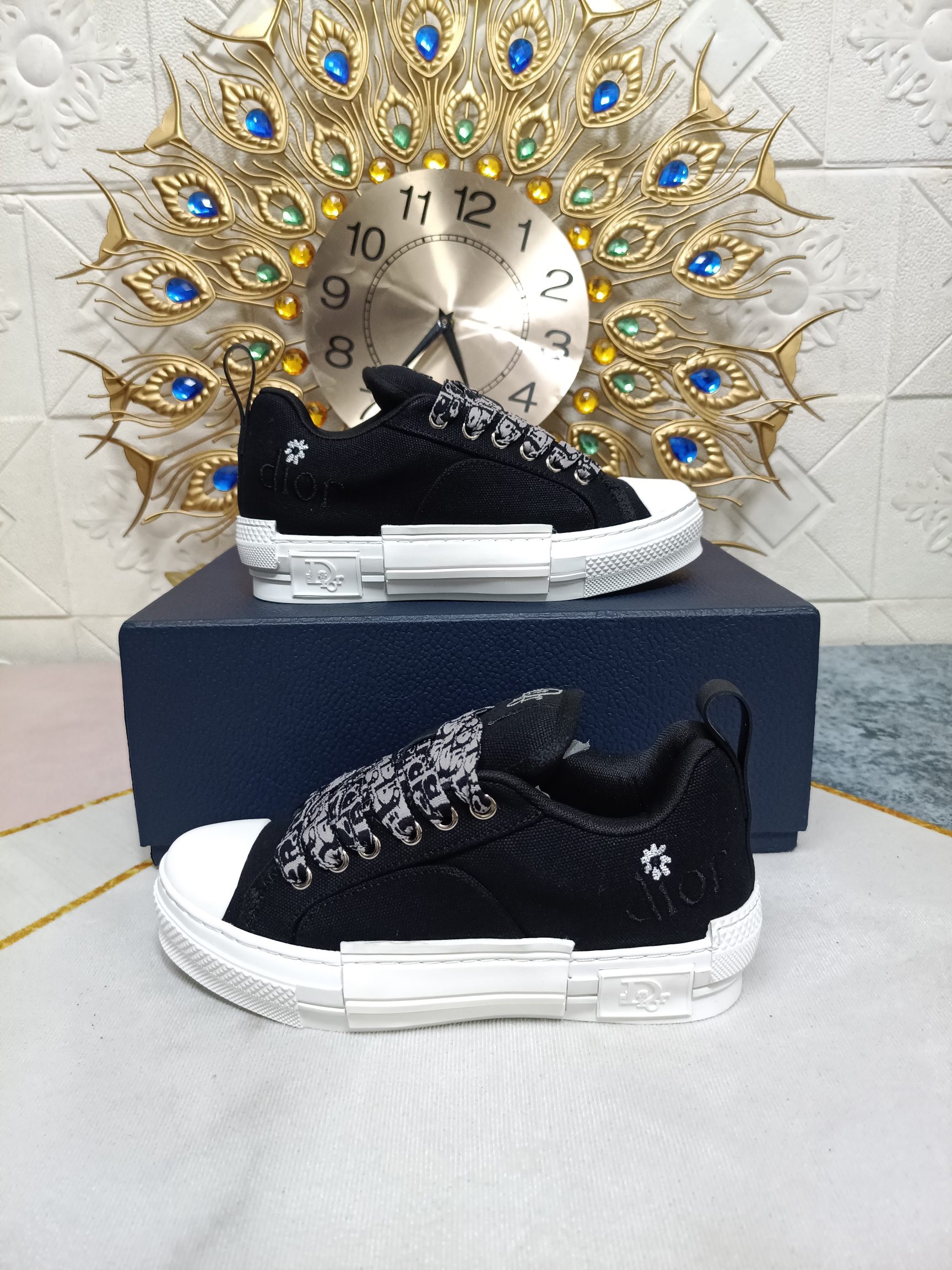 Men Women D*ior Top Sneaker