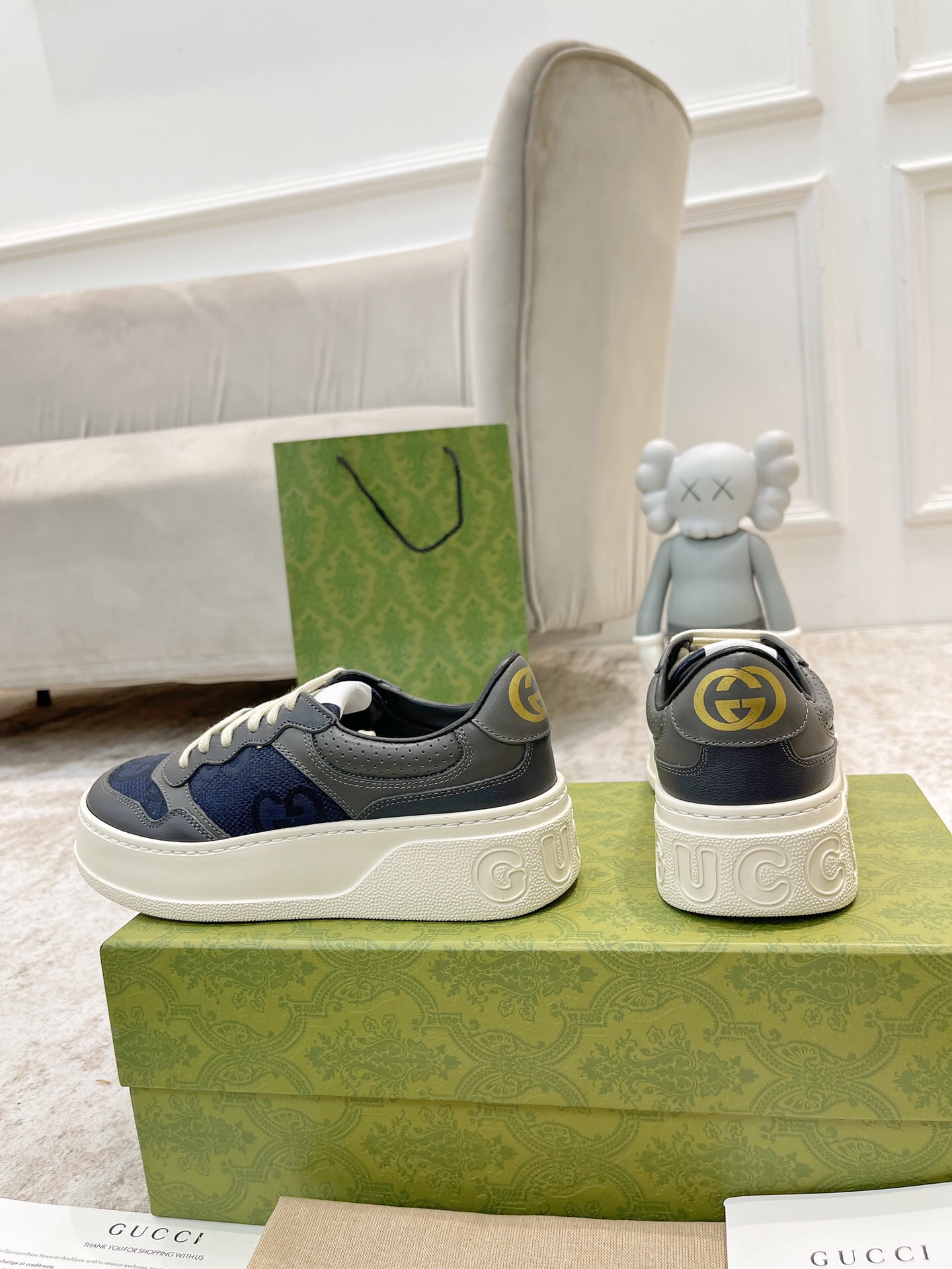 Men Women G*ucci Top Sneaker