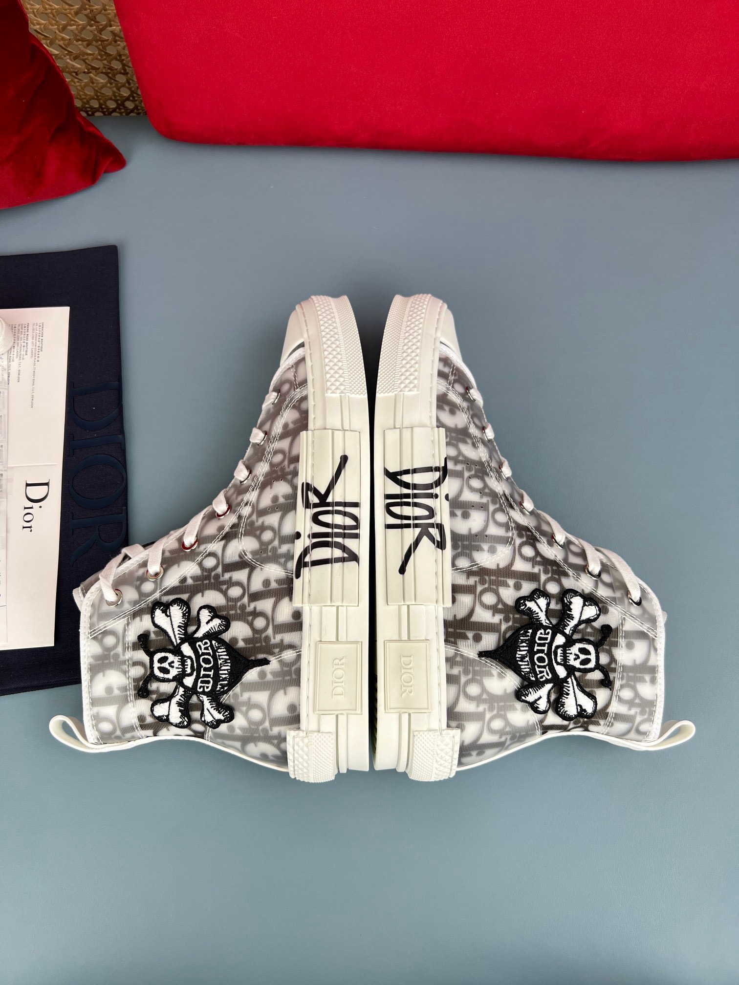 Men Women D*ior Top Sneaker