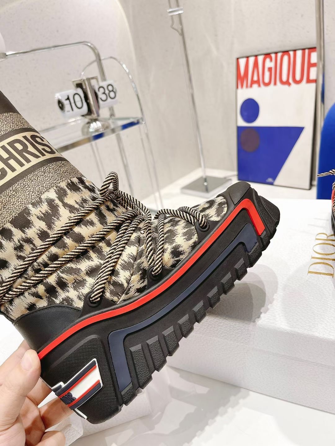 Women D*ior Top Sneaker