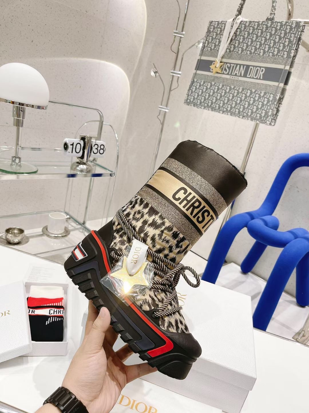 Women D*ior Top Sneaker