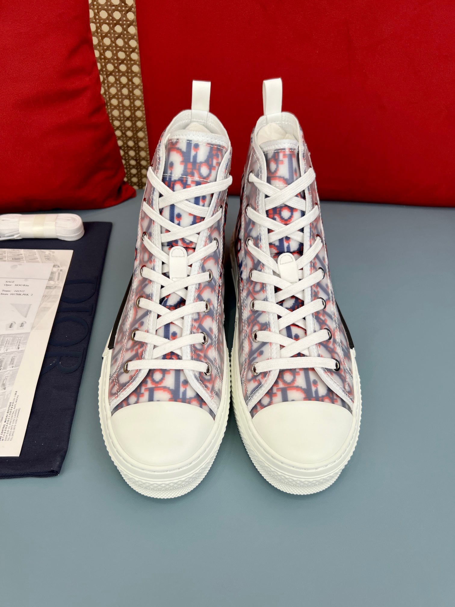 Men Women D*ior Top Sneaker