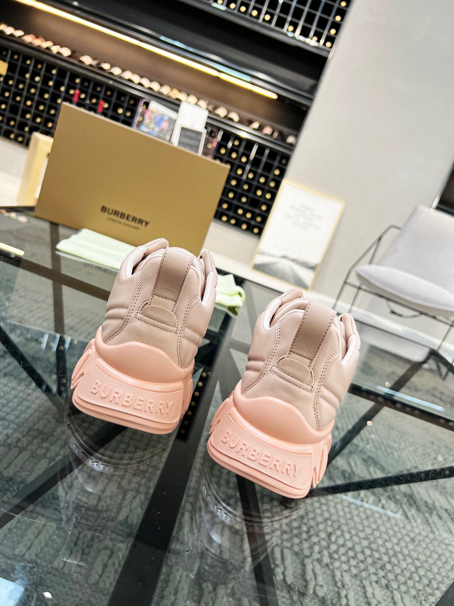 Men B*urberry Top Sneaker