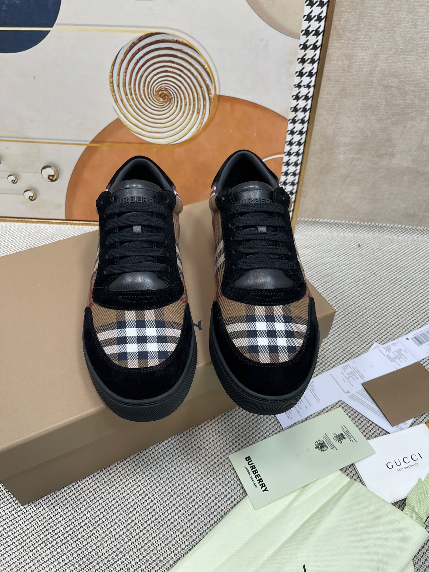 Men B*urberry Top Sneaker