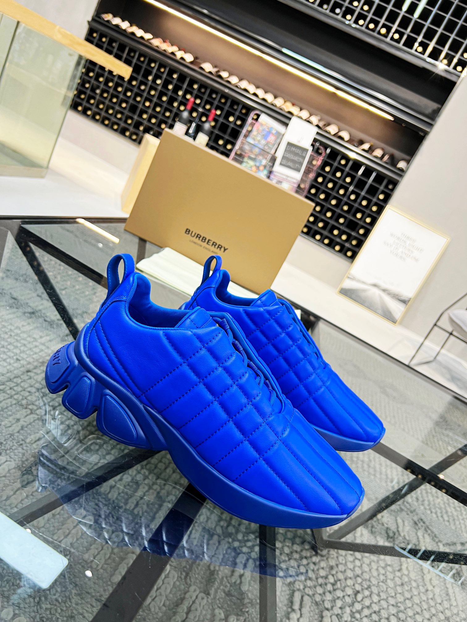 Men B*urberry Top Sneaker