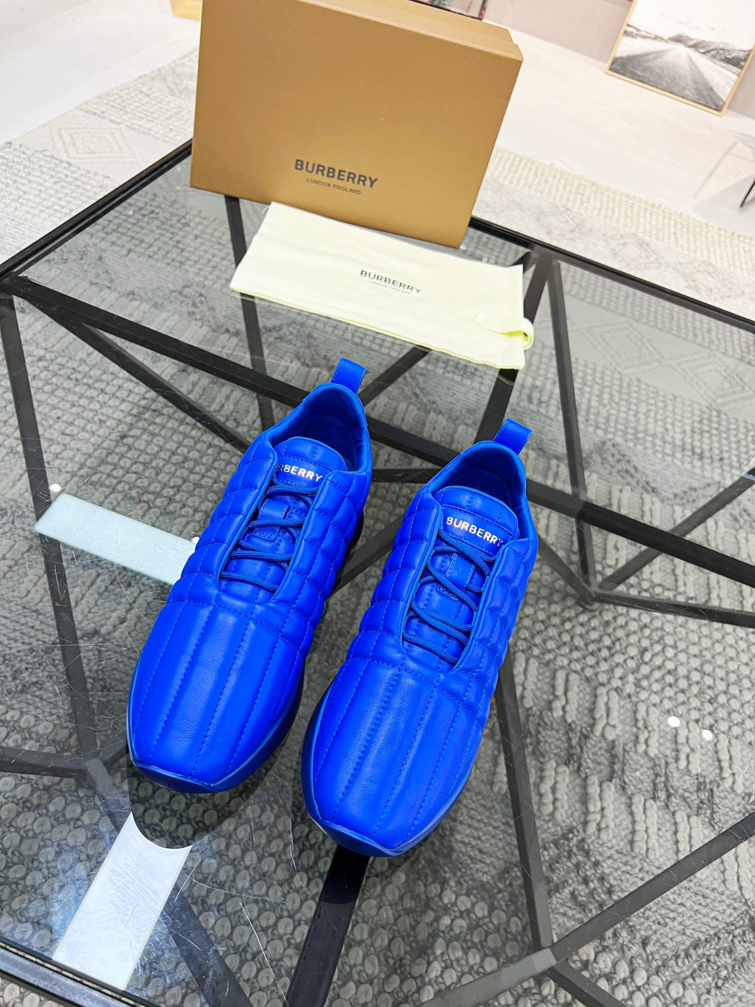 Men B*urberry Top Sneaker