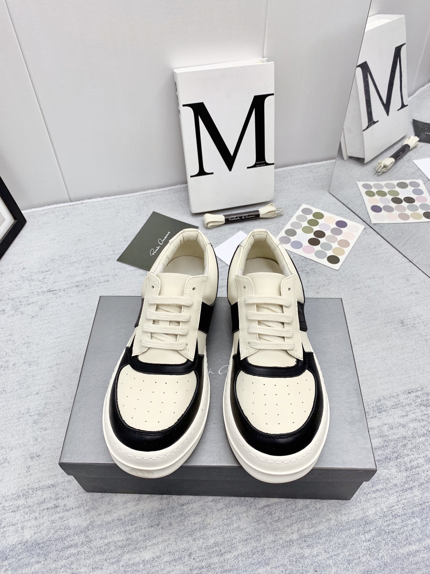 Men Women R*ick O*wens Top Sneaker