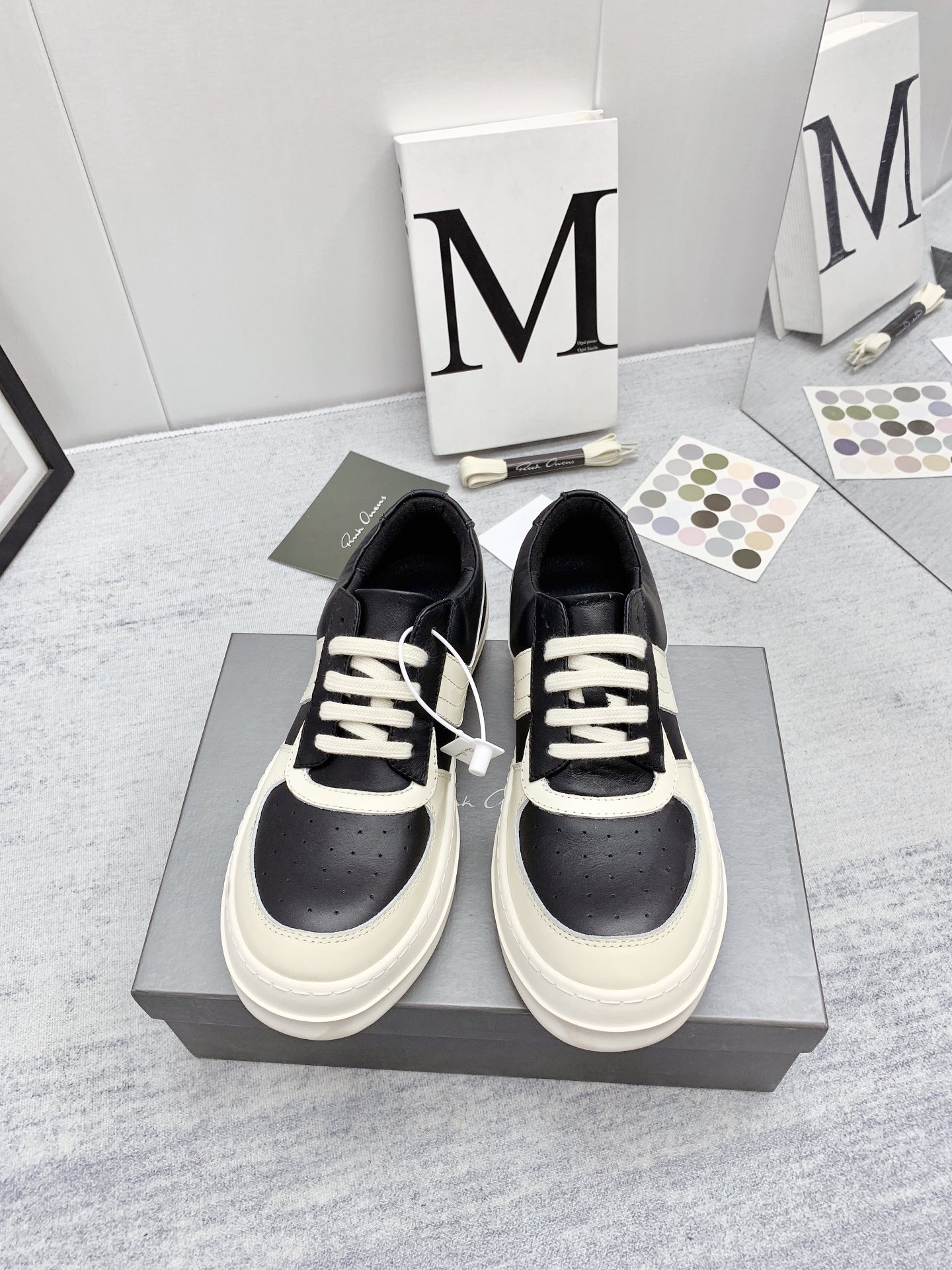 Men Women R*ick O*wens Top Sneaker