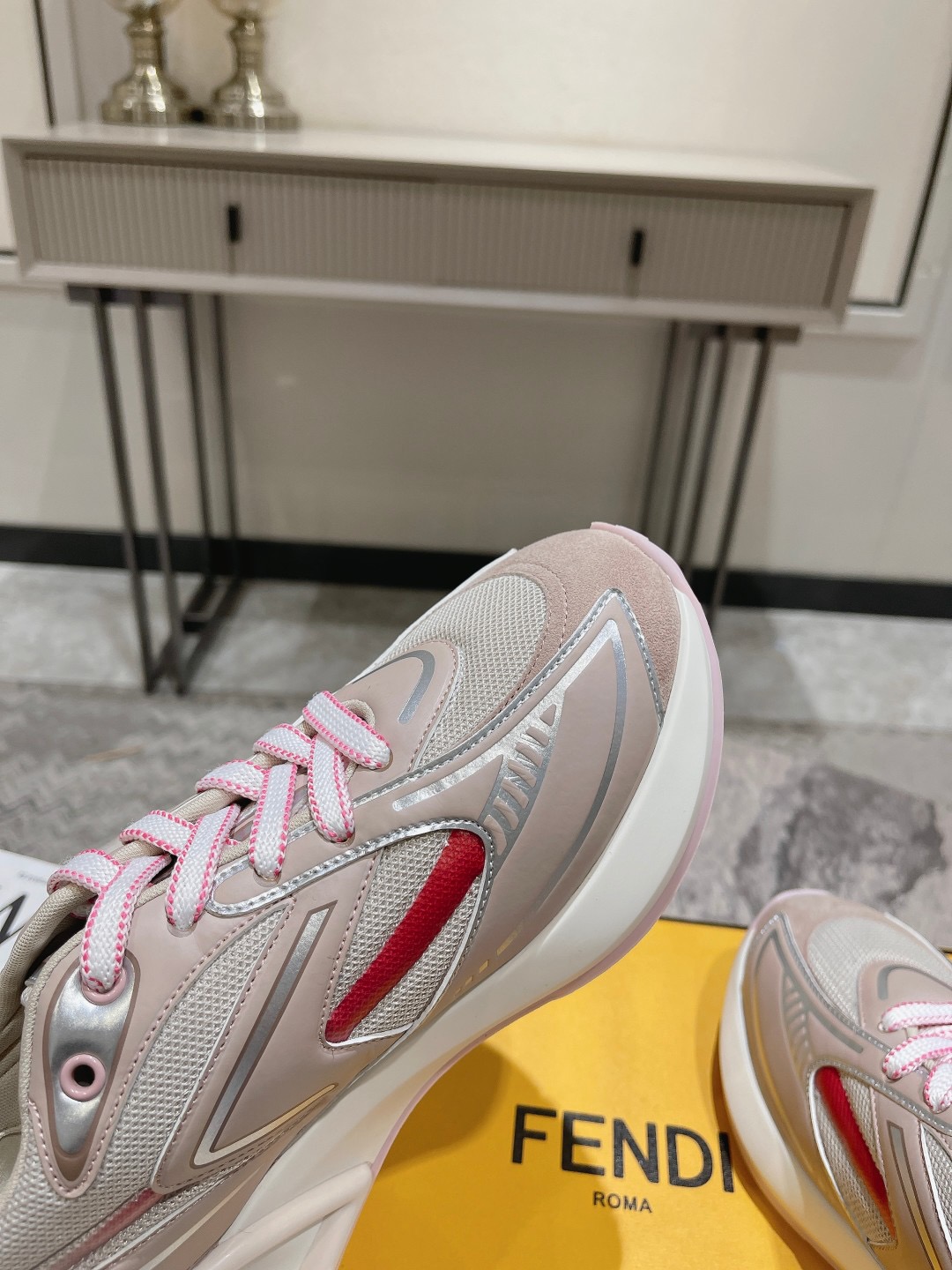 Men Women F*endi Top Sneaker