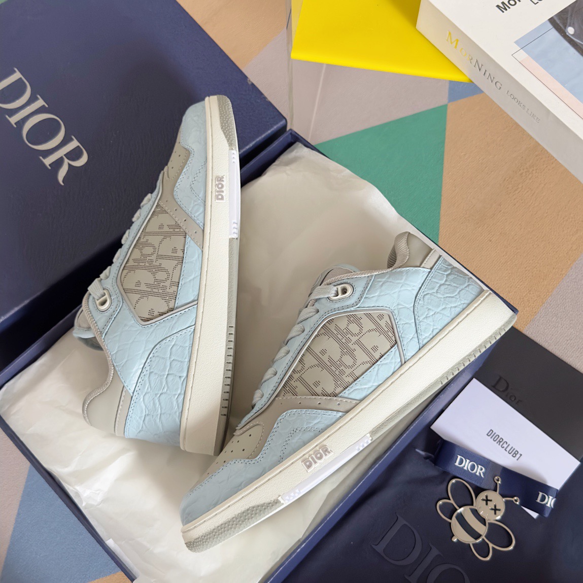 Men Women D*ior Top Sneaker