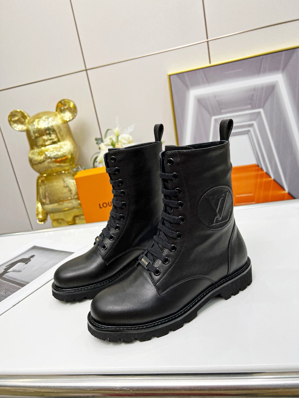 Men L*ouis V*uitton Top Sneaker