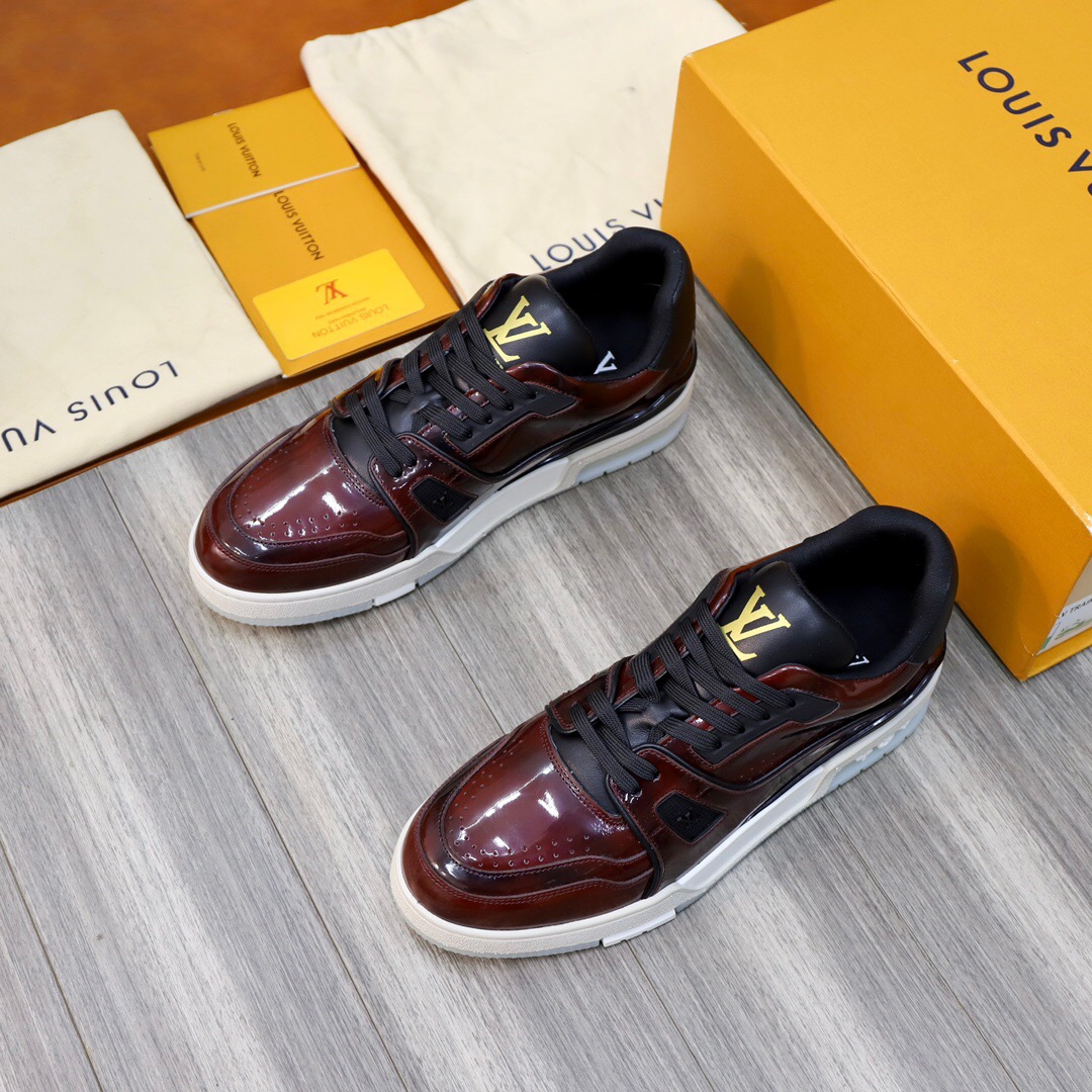 Men L*ouis V*uitton Top Sneaker