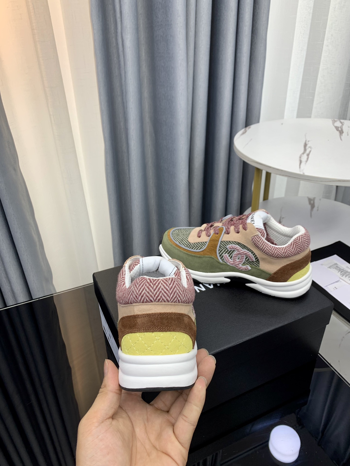 Men Women C*hanel Top Sneaker