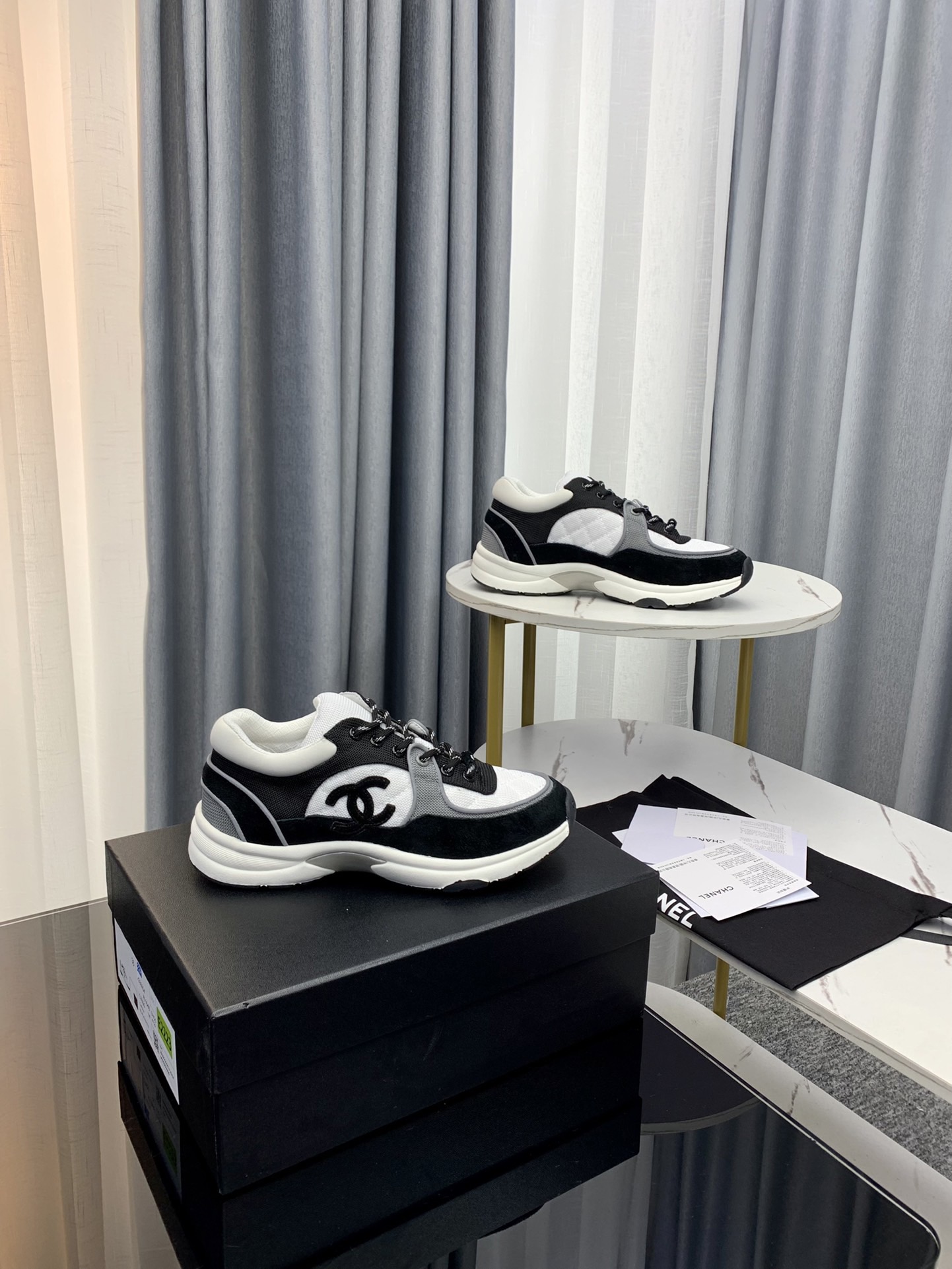 Men Women C*hanel Top Sneaker