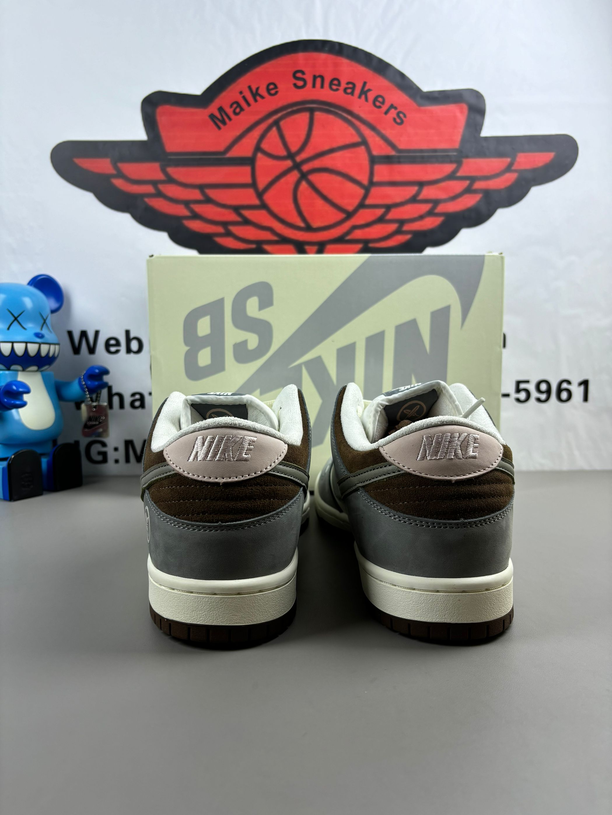 Yuto H*origome x NK SB Dunk Low Soft Mid-Grey