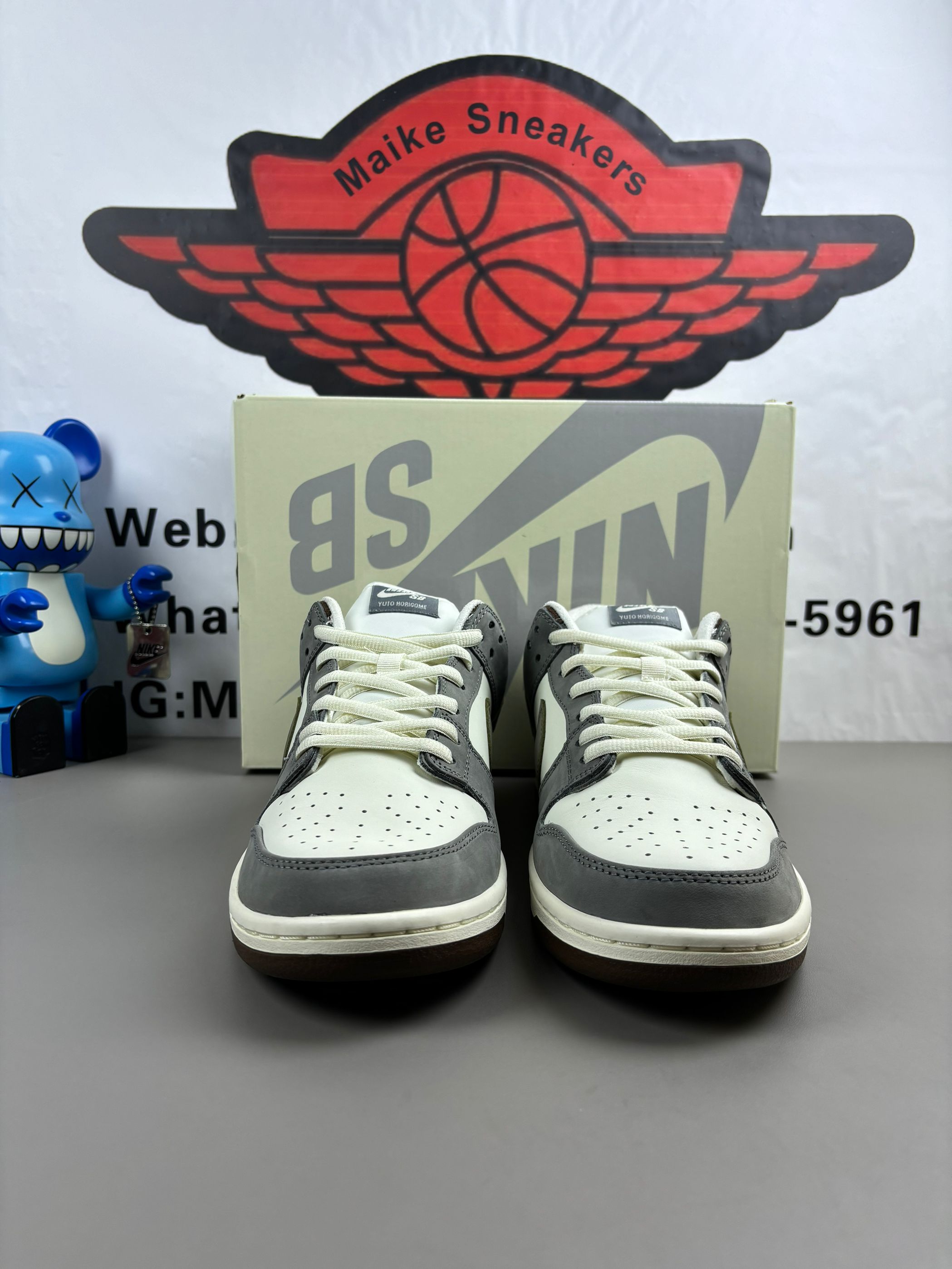 Yuto H*origome x NK SB Dunk Low Soft Mid-Grey