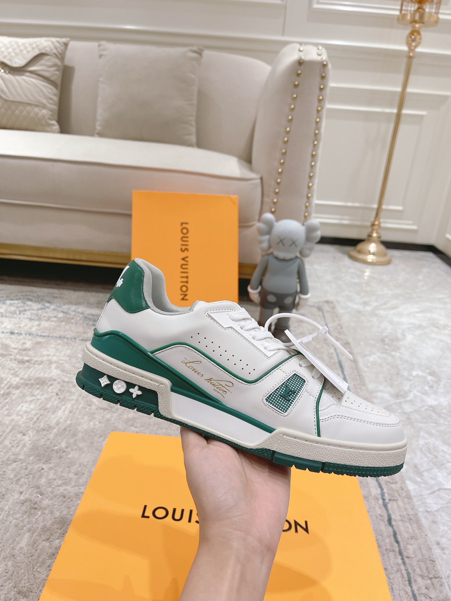 Men Women L*ouis V*uitton Top Sneaker