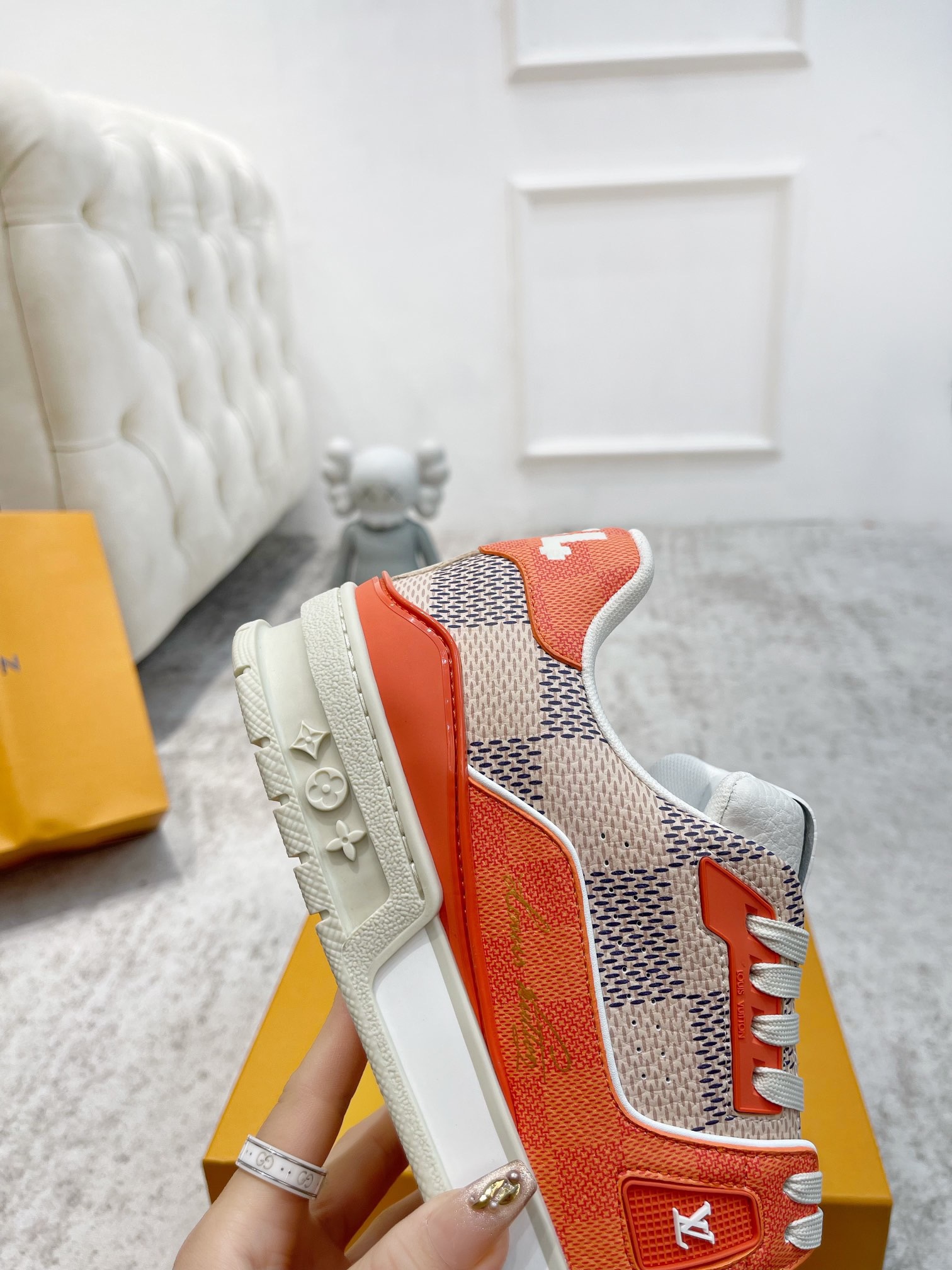 Men Women L*ouis V*uitton Top Sneaker