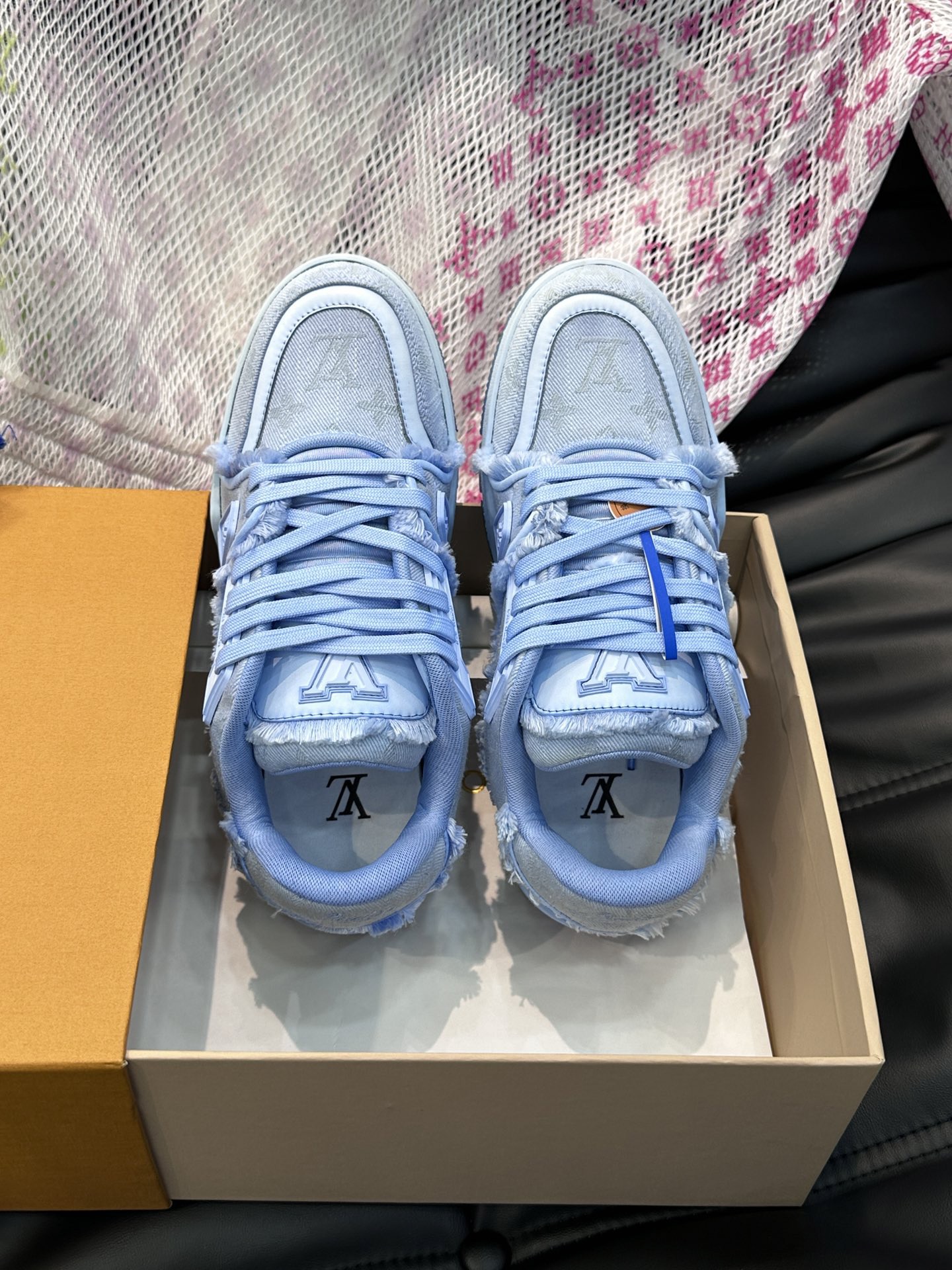 Men Women L*ouis V*uitton Top Sneaker