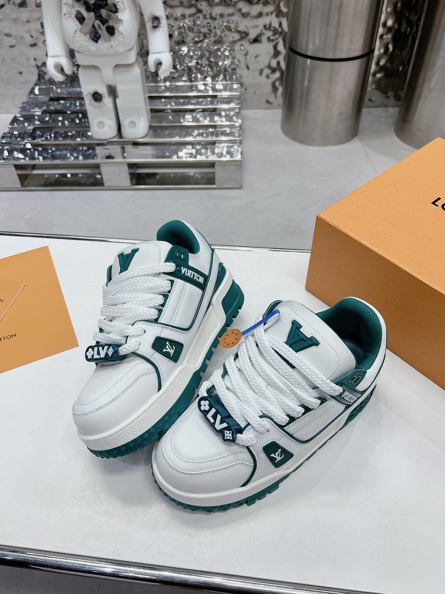 Men Women L*ouis V*uitton Top Sneaker L*V Trainer