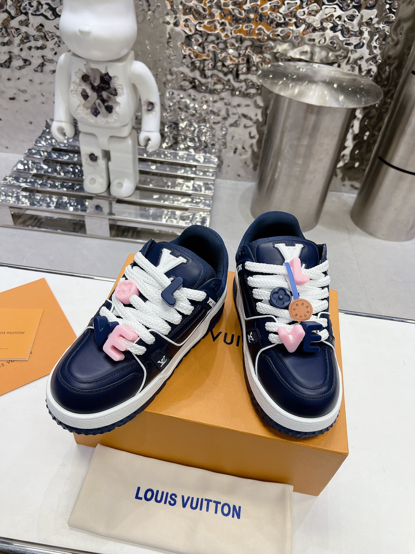 Men Women L*ouis V*uitton Top Sneaker L*V Trainer