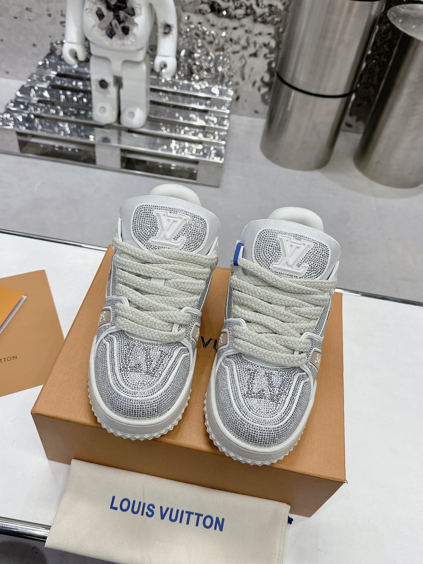 Men Women L*ouis V*uitton Top Sneaker L*V Trainer