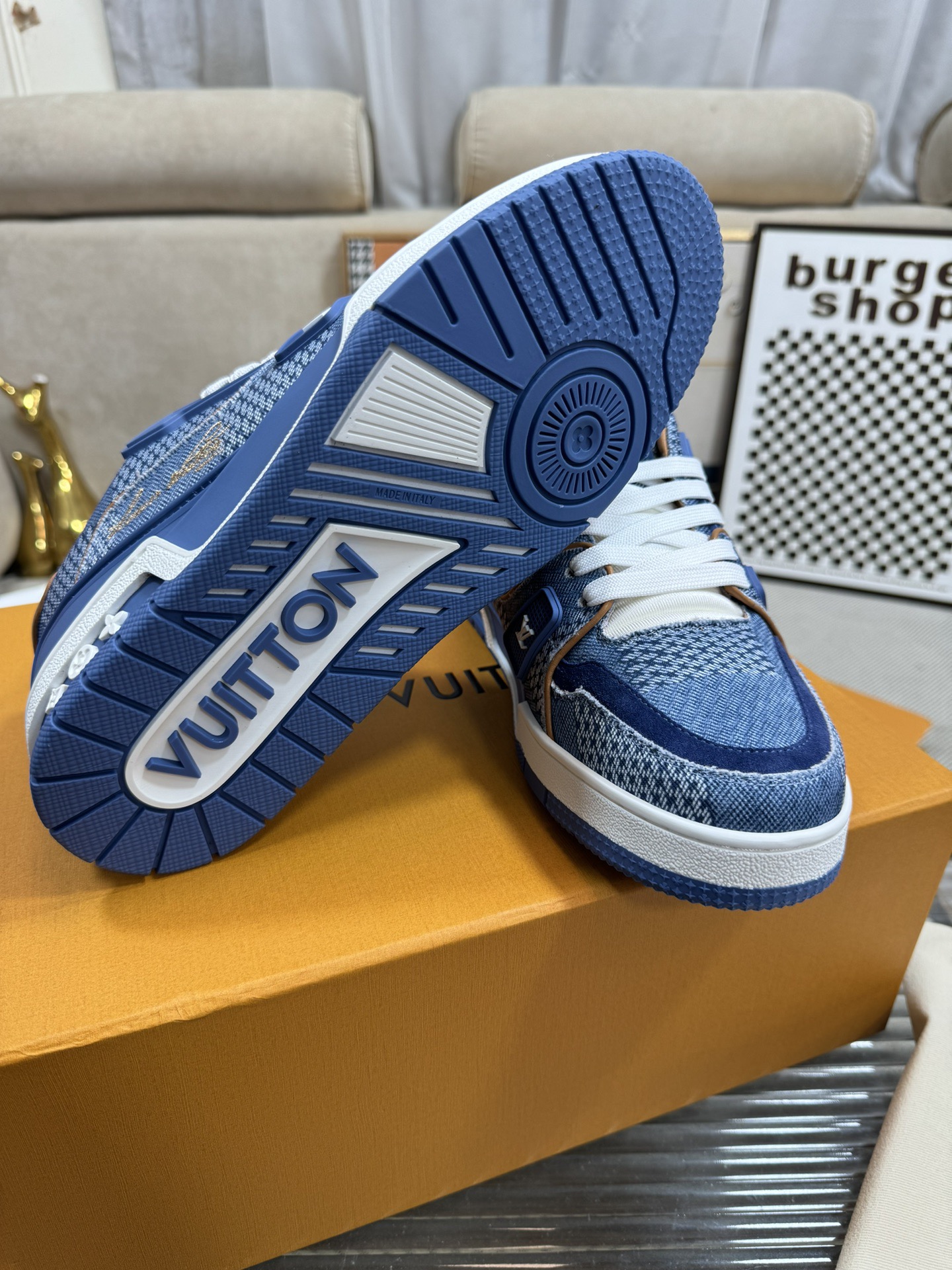 Men Women L*ouis V*uitton Top Sneaker L*V Trainer