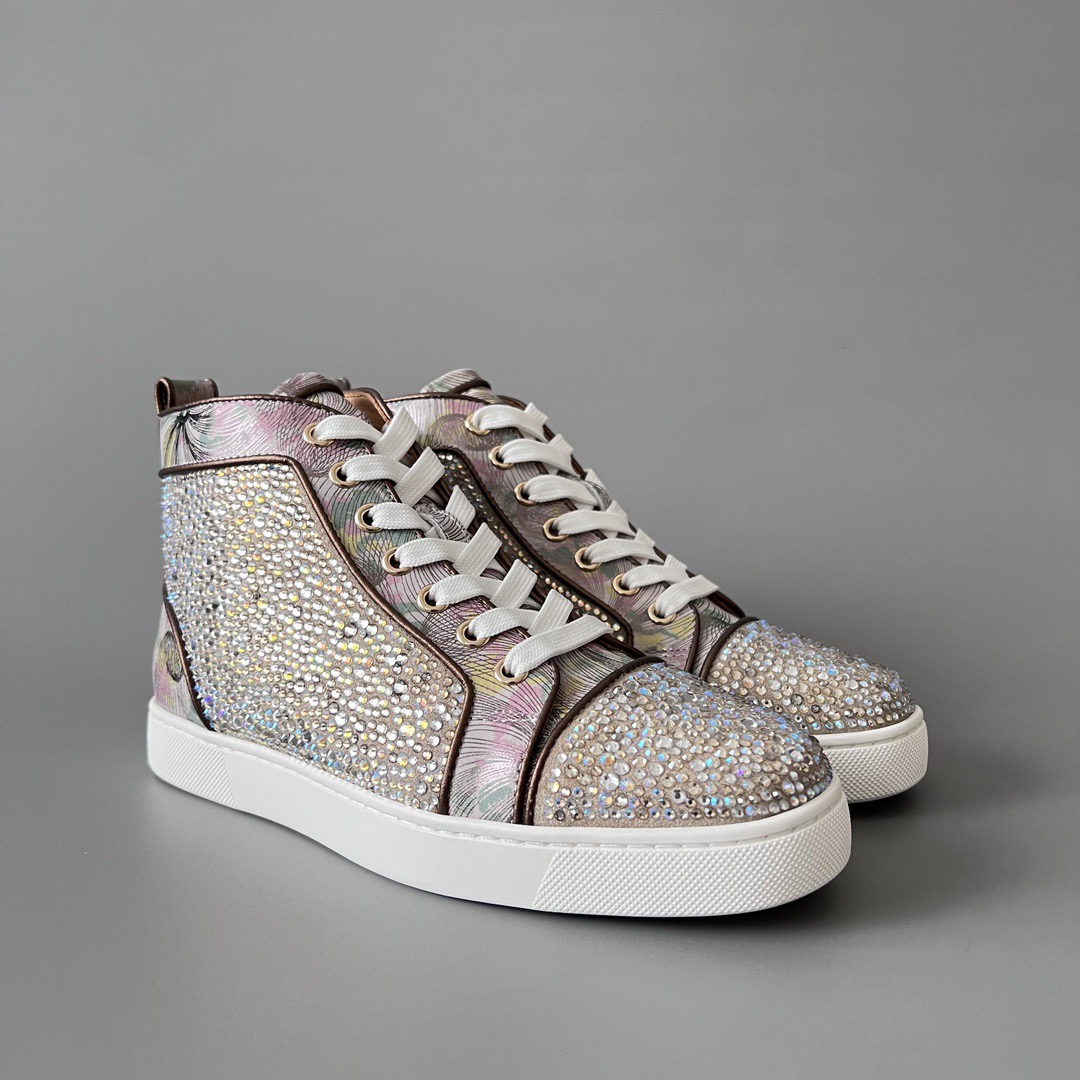 C*hristian ·Louboutin men women TOP sneakers
