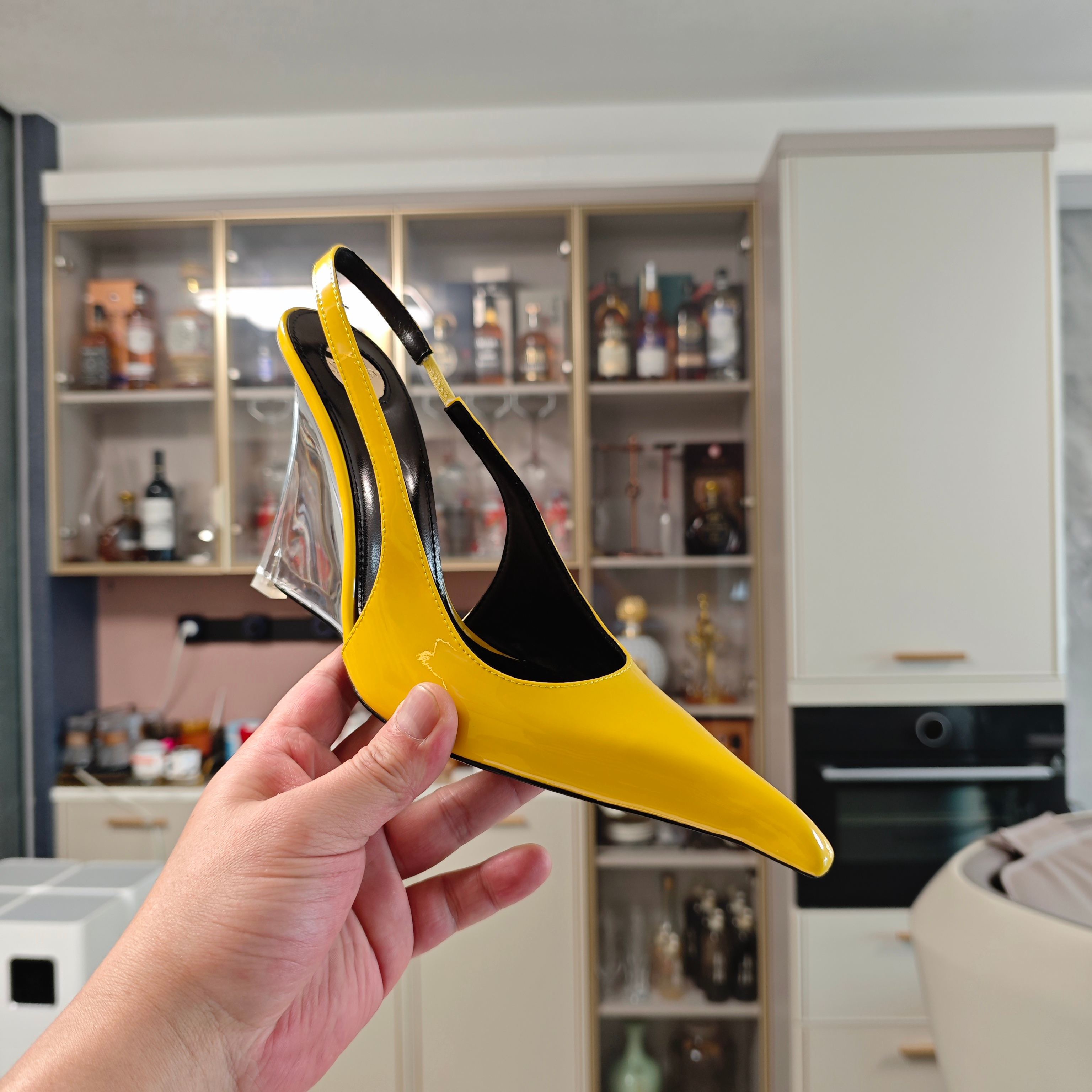 Women Y*SL Top Pumps